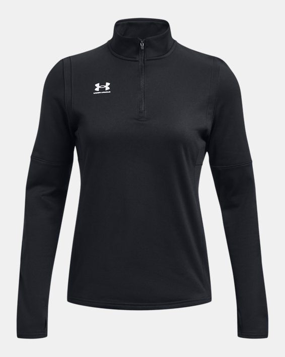 Maglia UA Challenger Midlayer da donna, Black, pdpMainDesktop image number 4